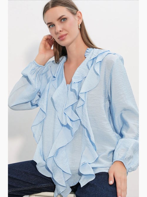 Chemise femme en viscose et nylon bdart - Kiabi Chemise femme en viscose et nylon bdart - Kiabi