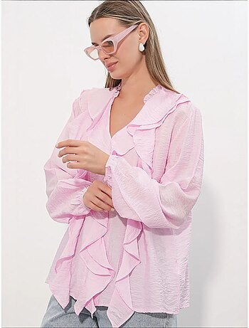 Chemise femme en viscose et nylon bdart
