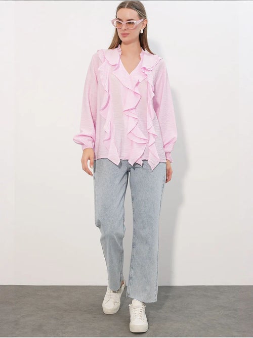 Chemise femme en viscose et nylon bdart - Kiabi