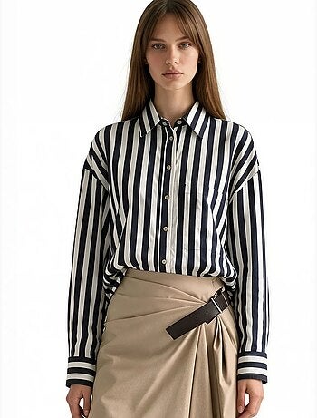 Chemise femme en viscose et nylon busem