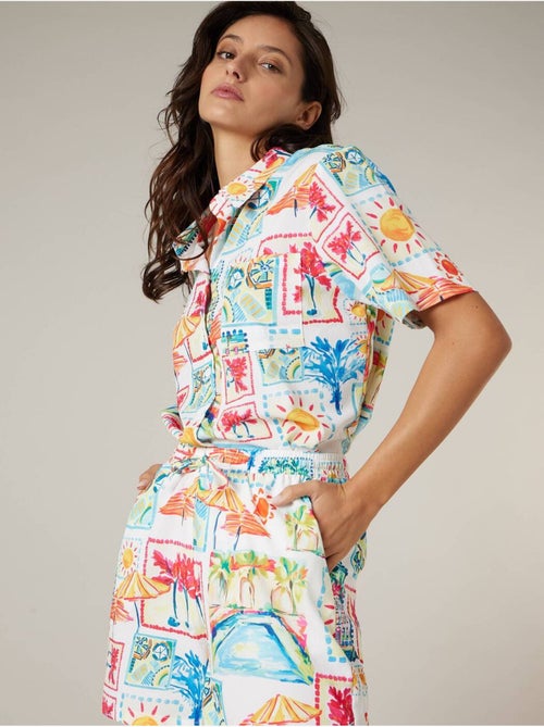 Chemise femme estivale et colorée 'Deeluxe' - Kiabi