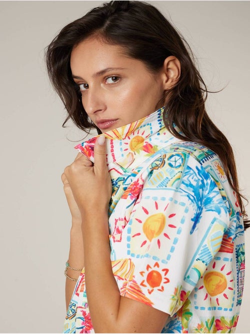 Chemise femme estivale et colorée 'Deeluxe' - Kiabi