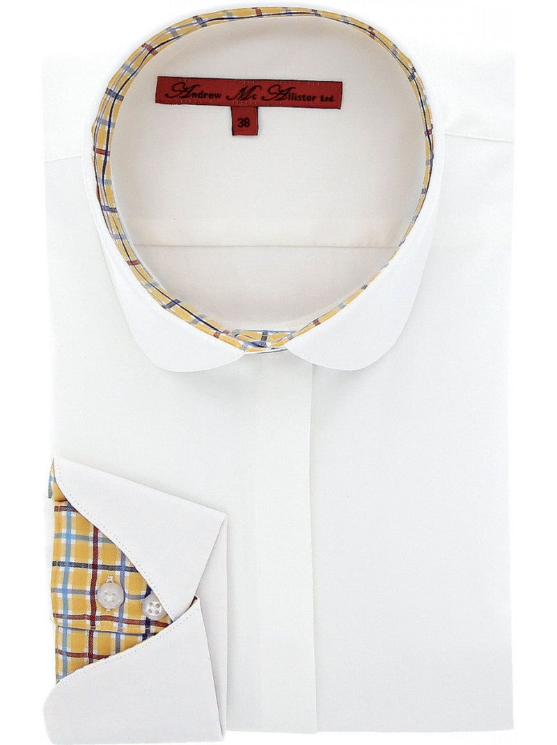 Chemise femme Habillée coupe cintrée CHARLEY Andrew Mac Allister Blanc - Kiabi
