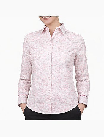 Chemise femme imprimé floral coupe cintrée ALMA Andrew Mc Allister