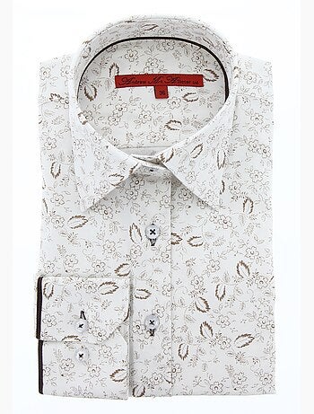 Chemise femme imprimé floral coupe cintrée EGLANTINE Andrew Mc Allister