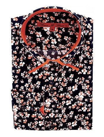 Chemise femme imprimée coupe cintrée SIDNEY Andrew Mac Allister Rose , 38