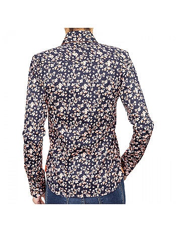 Chemise femme imprimée coupe cintrée SIDNEY Andrew Mac Allister Rose , 36