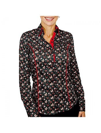 Chemise femme imprimée coupe cintrée SIDNEY Andrew Mac Allister