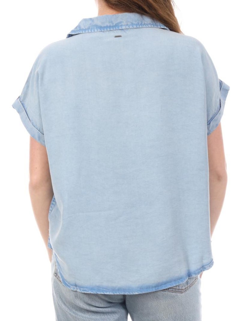 Chemise femme kaporal Bleu - Kiabi