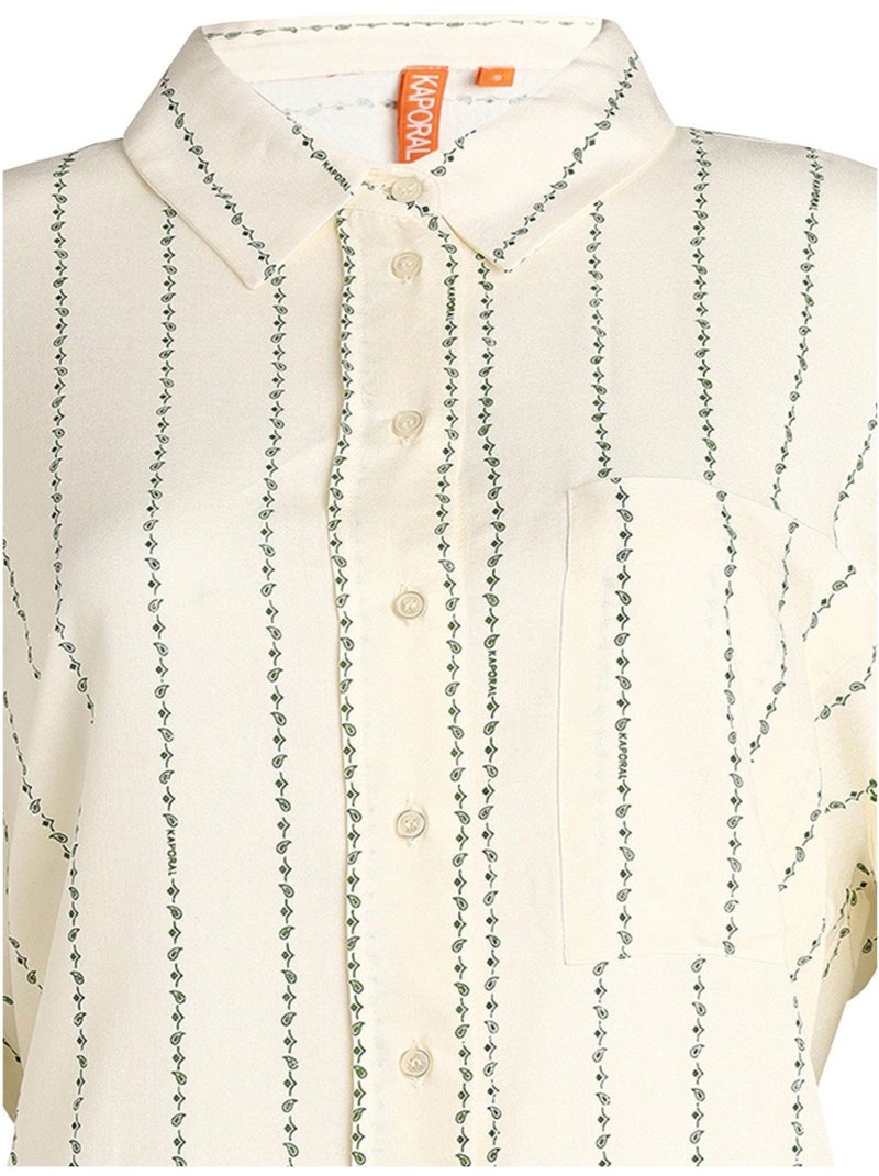 Chemise Femme Kaporal Ecru - Kiabi
