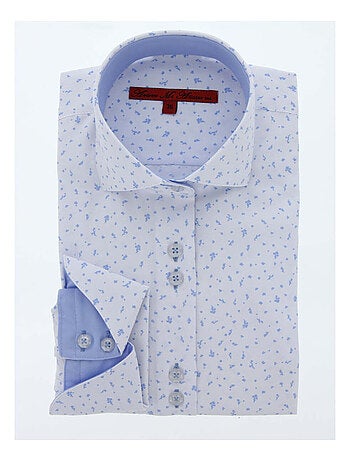 Chemise femme mode coupe cintrée AMANDA Andrew Mac Allister Bleu marine , 38