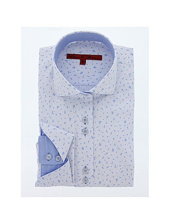 Chemise femme mode coupe cintrée AMANDA Andrew Mac Allister Bleu marine , 38