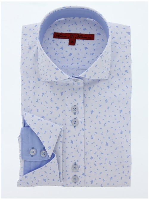 Chemise femme mode coupe cintrée AMANDA Andrew Mac Allister Bleu ciel , 40 - Kiabi Chemise femme mode coupe cintrée AMANDA Andrew Mac Allister Bleu ciel , 40 - Kiabi