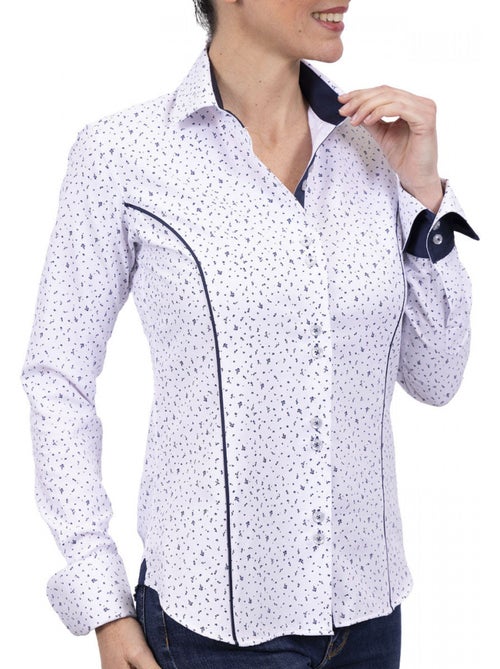 Chemise femme mode coupe cintrée AMANDA Andrew Mac Allister Bleu ciel , 40 - Kiabi Chemise femme mode coupe cintrée AMANDA Andrew Mac Allister Bleu ciel , 40 - Kiabi