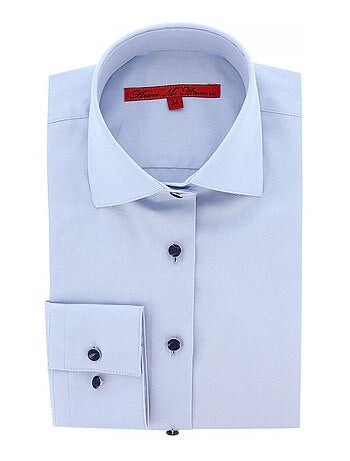 Chemise femme mode coupe cintrée BIANCA Andrew Mac Allister Blanc , Blanc , 44