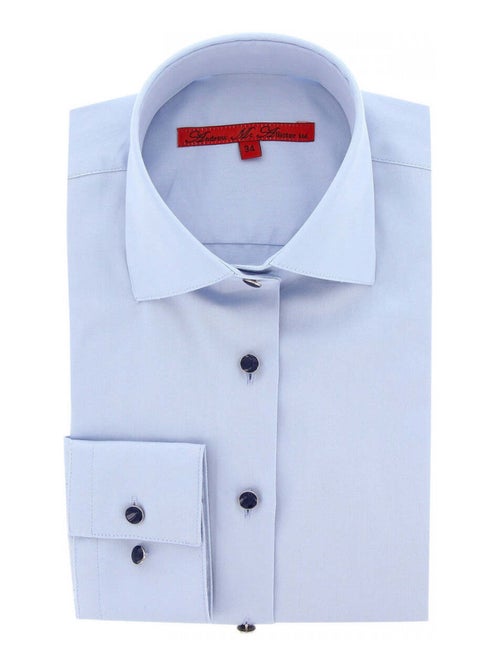 Chemise femme mode coupe cintrée BIANCA Andrew Mac Allister Blanc , Blanc , 44 - Kiabi