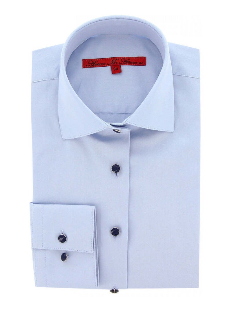 Chemise femme mode coupe cintrée BIANCA Andrew Mac Allister Blanc , Blanc , 44 Blanc Blanc - Kiabi