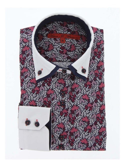 Chemise femme mode coupe cintrée FOGLIA Andrew Mac Allister Multicolore , 34 - Kiabi