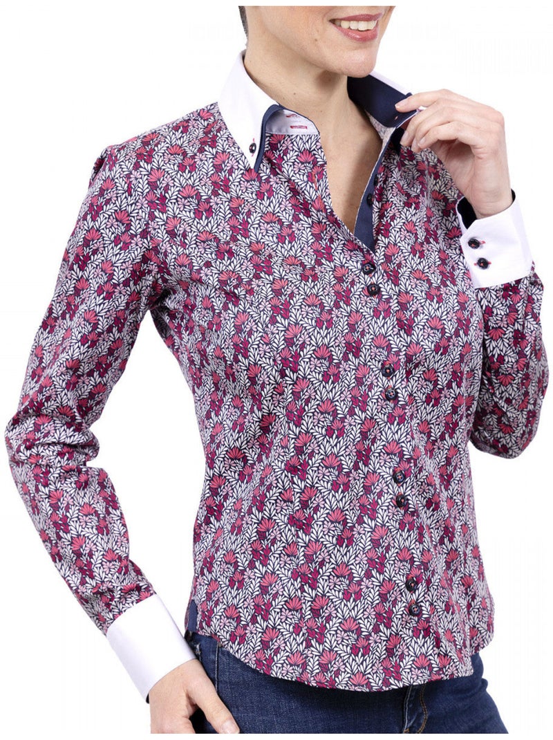 Chemise femme mode coupe cintrée FOGLIA Andrew Mac Allister Multicolore - Kiabi