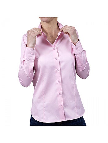 Chemise femme mode coupe cintrée GALA Andrew Mac Allister Blanc , 46