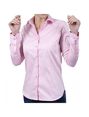 Chemise femme mode coupe cintrée GALA Andrew Mac Allister Blanc , 46