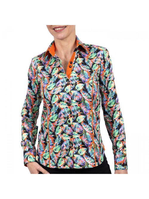 Chemise femme mode coupe cintrée LIBERTA Andrew Mac Allister Multicolore , 44 - Kiabi