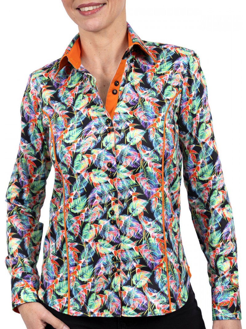 Chemise femme mode coupe cintrée LIBERTA Andrew Mac Allister Multicolore - Kiabi