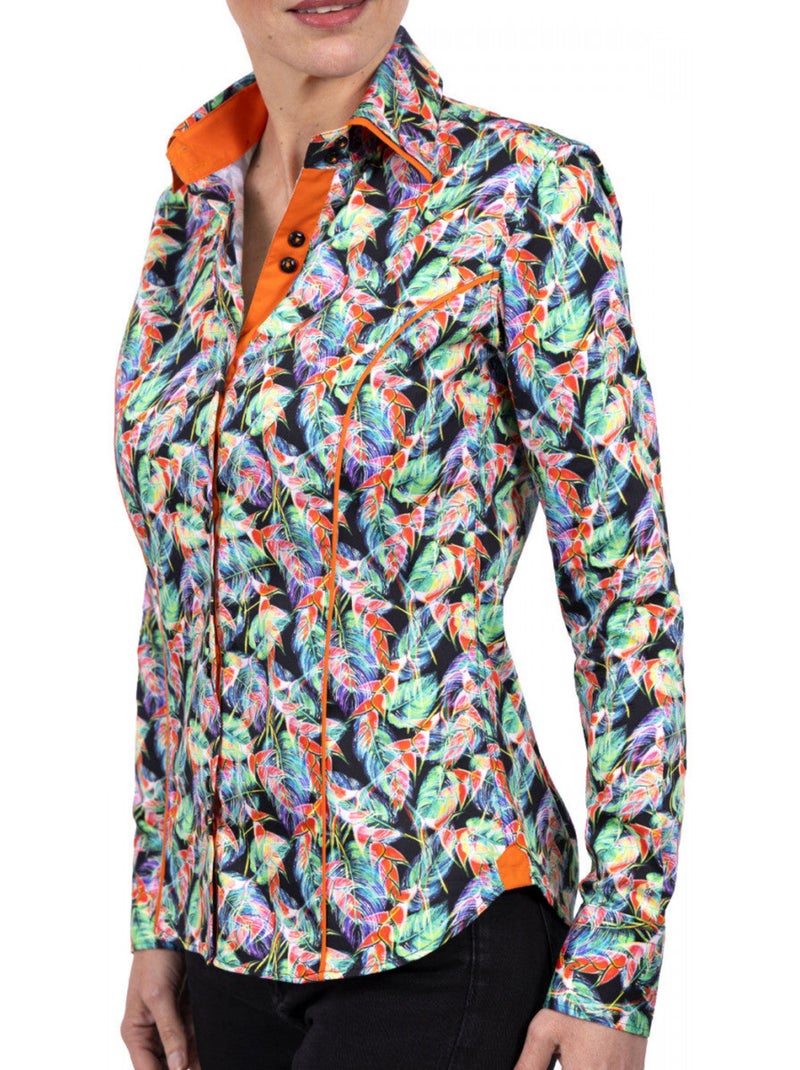 Chemise femme mode coupe cintrée LIBERTA Andrew Mac Allister Multicolore - Kiabi