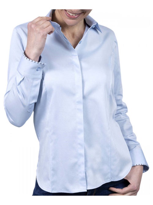 Chemise femme mode coupe cintrée MARINA Andrew Mac Allister Blanc , 40 - Kiabi