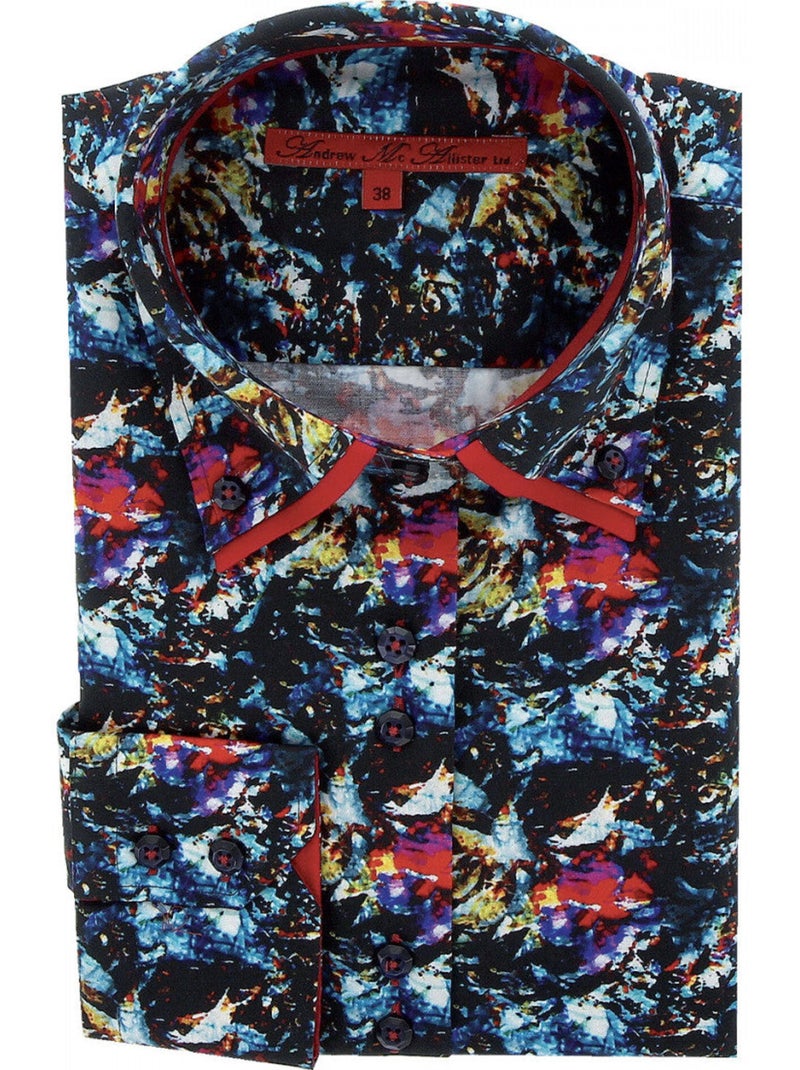 Chemise femme mode coupe cintrée PLYMOUTH Andrew Mac Allister Noir , 36 Noir - Kiabi