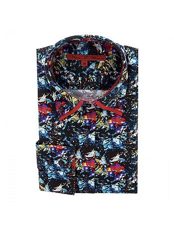 Chemise femme mode coupe cintrée PLYMOUTH Andrew Mac Allister Noir , 44