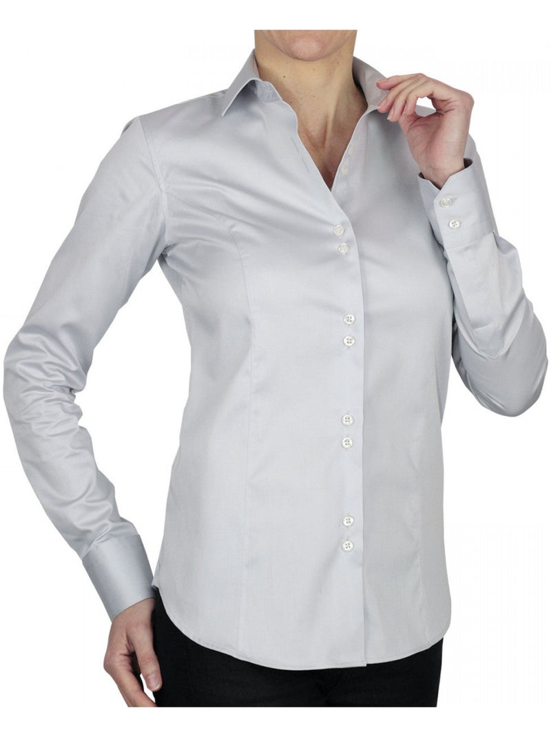 Chemise femme mode coupe cintrée SKETON Andrew Mac Allister Bleu - Kiabi