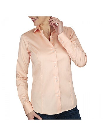 Chemise femme mode coupe cintrée SKETON Andrew Mac Allister Rose , 34