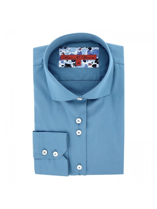 Chemise femme mode coupe cintrée SKETON Andrew Mac Allister Marron , 40 - Kiabi