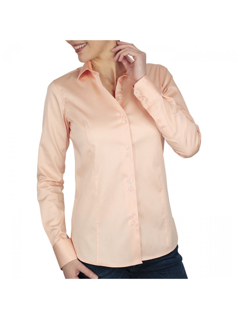 Chemise femme mode coupe cintrée SKETON Andrew Mac Allister Orange , 40 Orange - Kiabi
