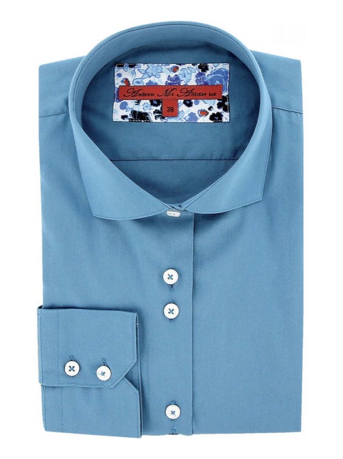 Chemise femme mode coupe cintrée SKETON Andrew Mac Allister Orange , 40 - Kiabi