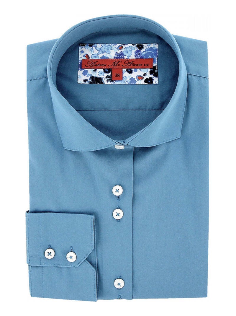 Chemise femme mode coupe cintrée SKETON Andrew Mac Allister Orange , 40 Orange - Kiabi