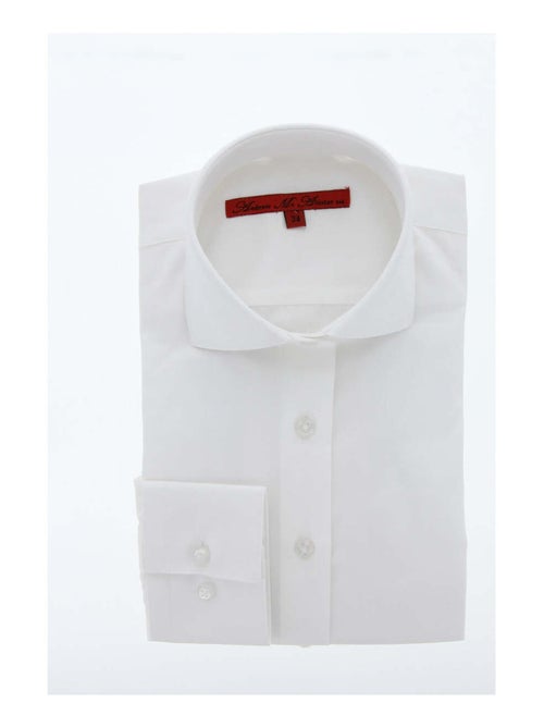 Chemise femme mode coupe cintrée WORK Andrew Mac Allister Bleu , 40 - Kiabi
