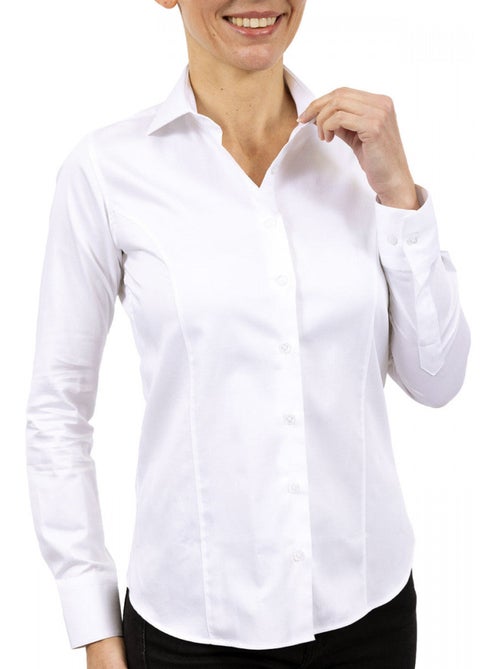 Chemise femme mode coupe cintrée WORK Andrew Mac Allister Rouge , 38 - Kiabi Chemise femme mode coupe cintrée WORK Andrew Mac Allister Rouge , 38 - Kiabi