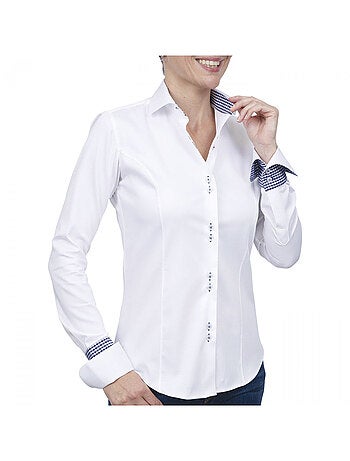 Chemise femme napolitaine coupe cintrée CARLYN Andrew Mac Allister