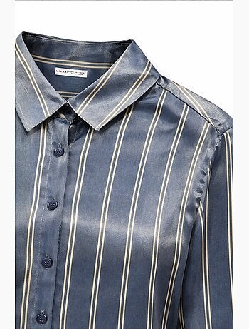 Chemise femme rayée mixray