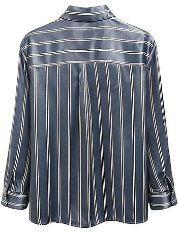 Chemise femme rayée mixray
