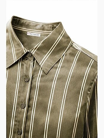 Chemise femme rayée mixray
