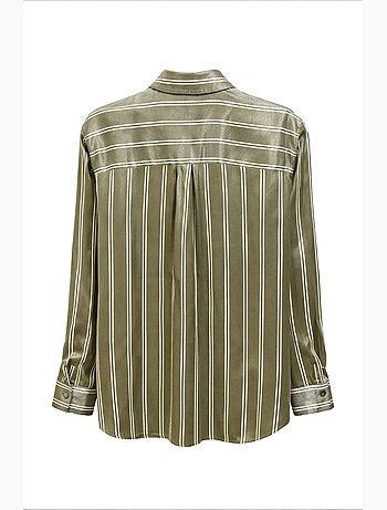 Chemise femme rayée mixray