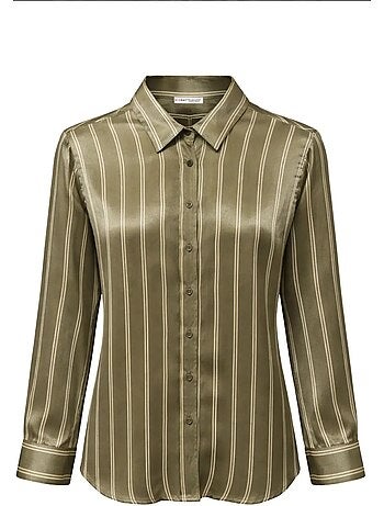 Chemise femme rayée mixray