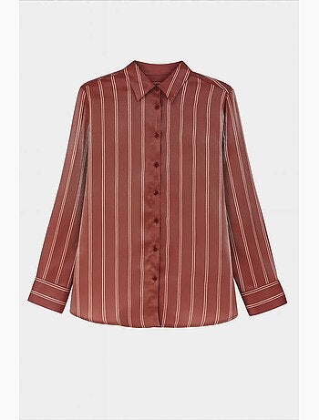 Chemise femme rayée mixray