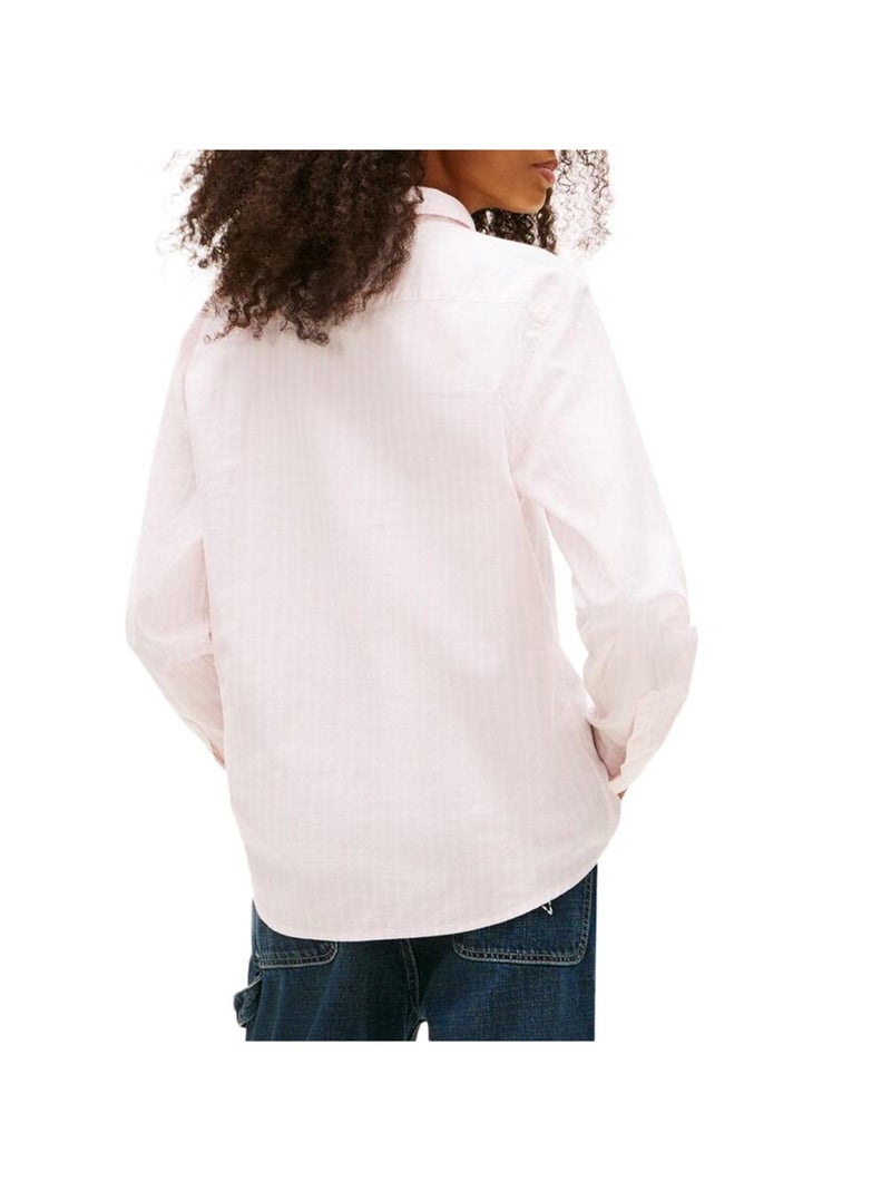 Chemise Femme Tommy Hilfiger Rose - Kiabi