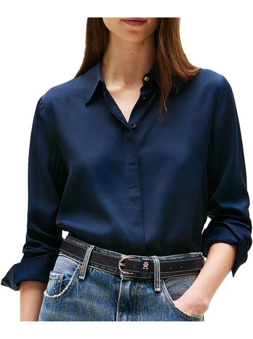 Chemise Femme Tommy Hilfiger Soft Viscose - Kiabi Chemise Femme Tommy Hilfiger Soft Viscose - Kiabi