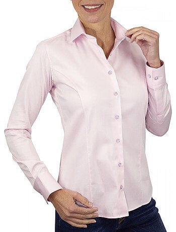 Chemise femme unie coupe cintrée CARLA Andrew Mac Allister