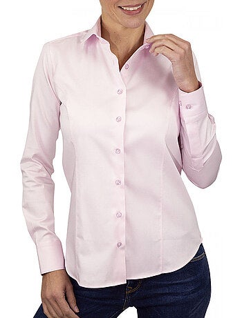 Chemise femme unie coupe cintrée CARLA Andrew Mac Allister